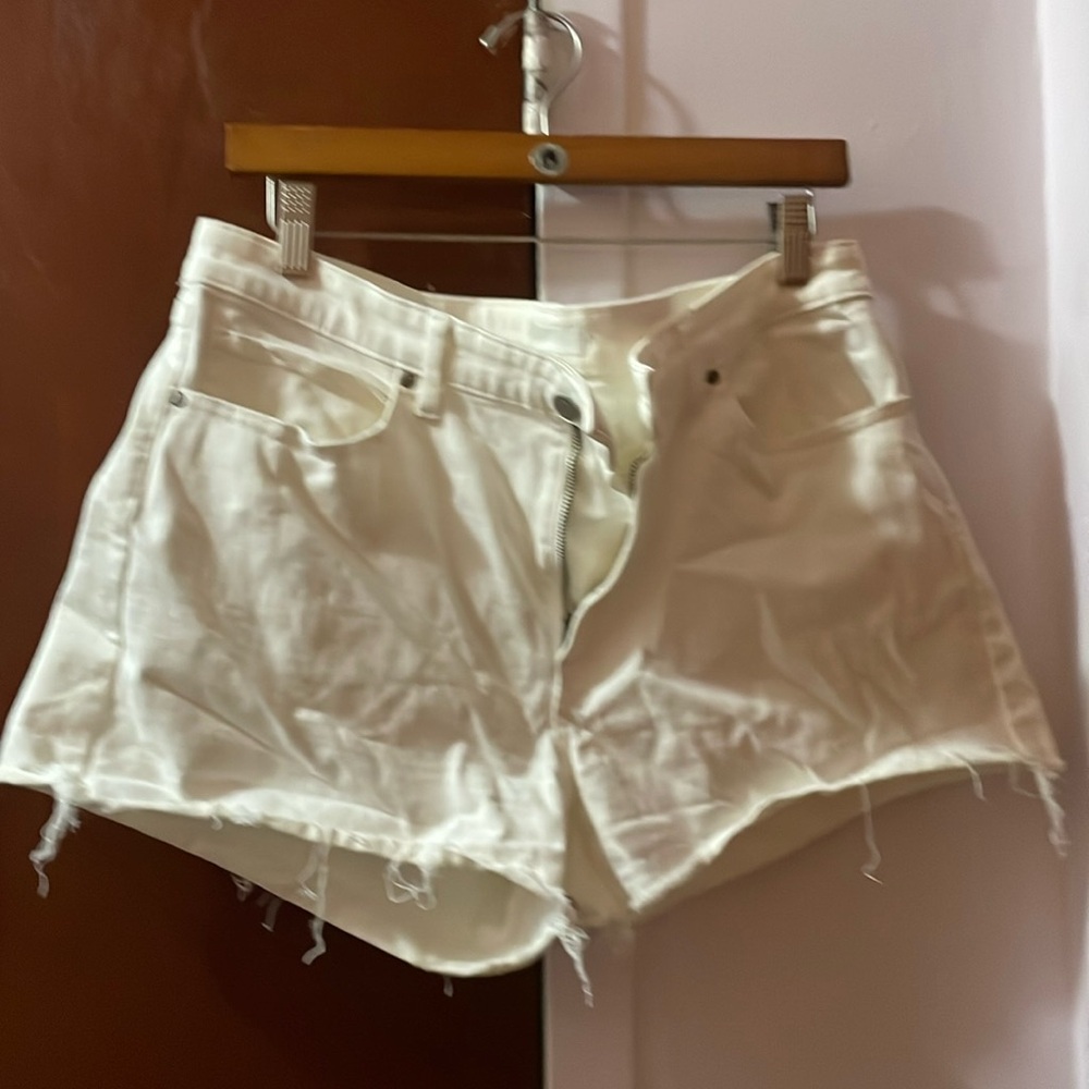 Ten bucks! - Uniqlo white shorts excellent condition